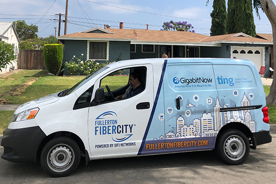 First Homes Connected to the USA’s Largest Privately Funded Open Access FiberCity™