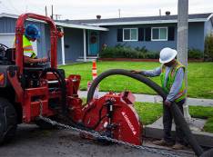 micro trenching machine