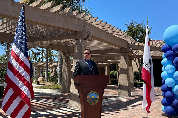 Placentia groudn breaking