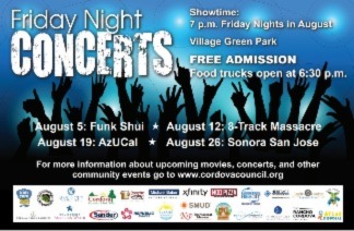 RANCHO CORDOVA FIBERCITY® TO ATTEND SUMMER CONCERT SERIES