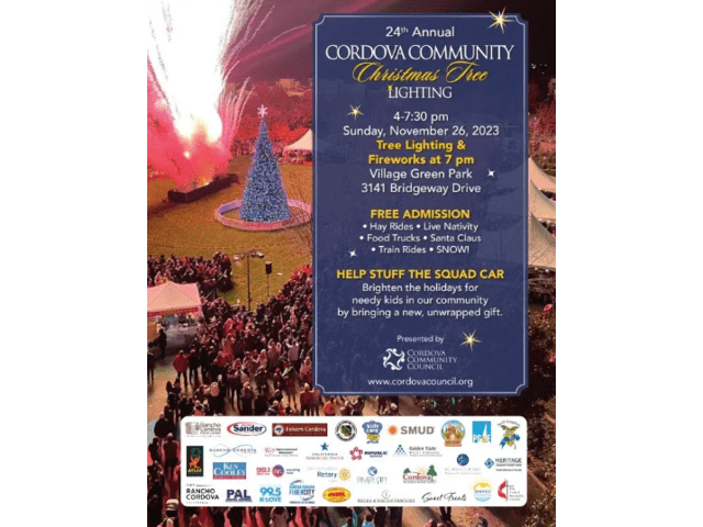 Rancho Cordova FiberCity® to Sponsor the Cordova Community Christmas Tree Lighting