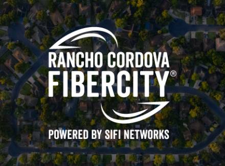 Rancho Cordova FiberCity logo