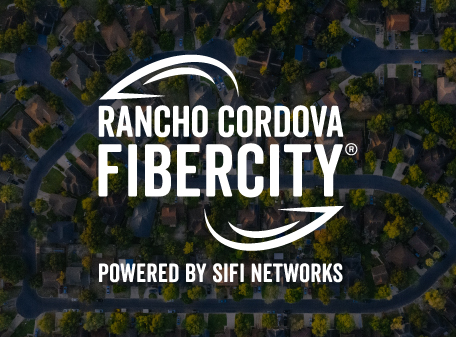 Rancho Cordova FiberCity logo